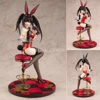 26cm kdcolle date a live anime figure kurumi tokisaki action figure light novel nightmare bunny girl adult figurine doll toys