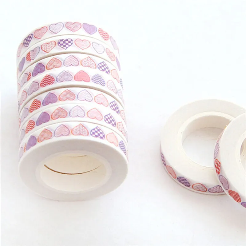 

1pcs Very Slim Series Washi Tape Children Like DIY Diary Decoration Masking Tape Stationery Scrapbooking Tools