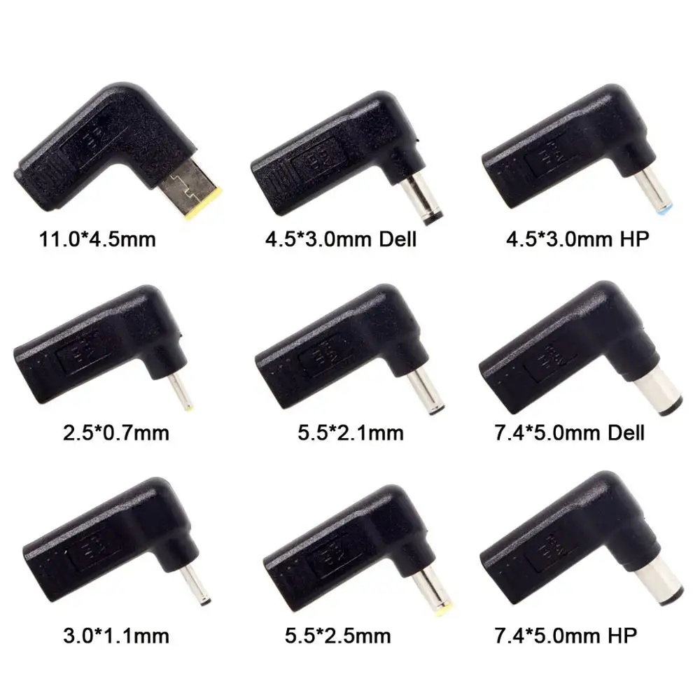Адаптер питания для ноутбука разъем постоянного тока USB Тип C Мама-папа конвертер