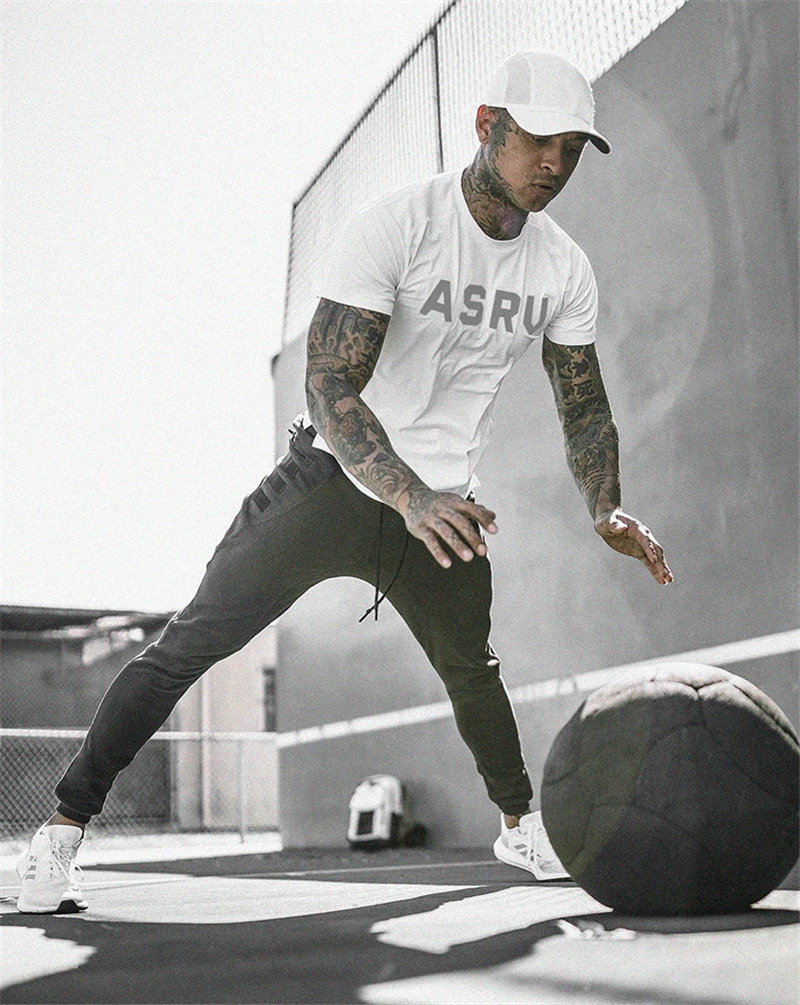 

Men Fitness Tight Clothing Quick Drying Brand T-shirt Mens Tshirt Homme Gyms T Shirt Men Fitness Summer Tops