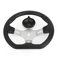 universal 3 spoke steering wheel for go kart go cart scooter karting balance car 270mm 10 6
