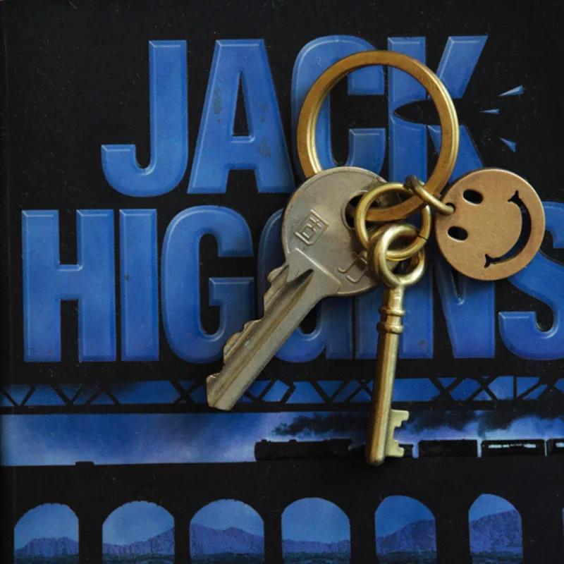 Креативный латунный брелок для ключей в стиле ретро аксессуары портативный