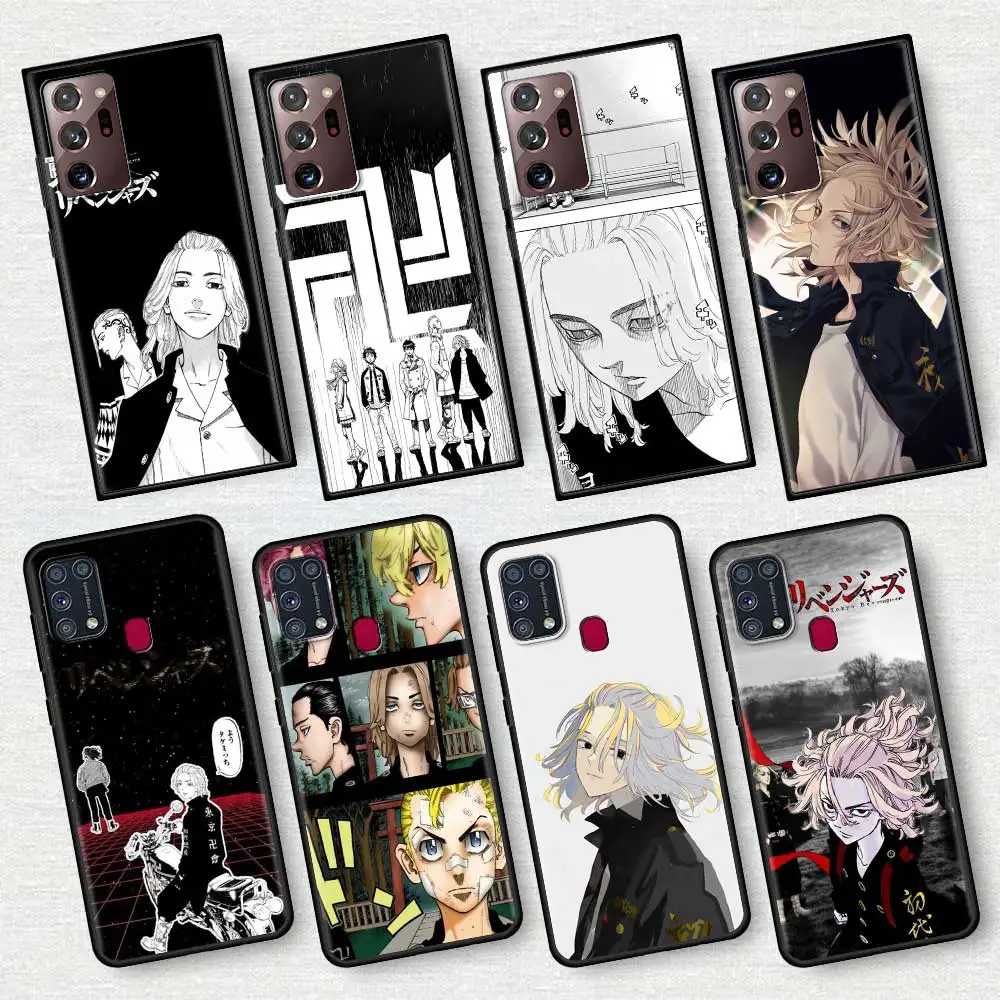 

Tokyo Revengers Anime Silicone Soft Phone Case For Samsung Galaxy Note 20 Ultra 10 Plus 5G 8 9 Lite M31 M51 F41 TPU Cover Capa