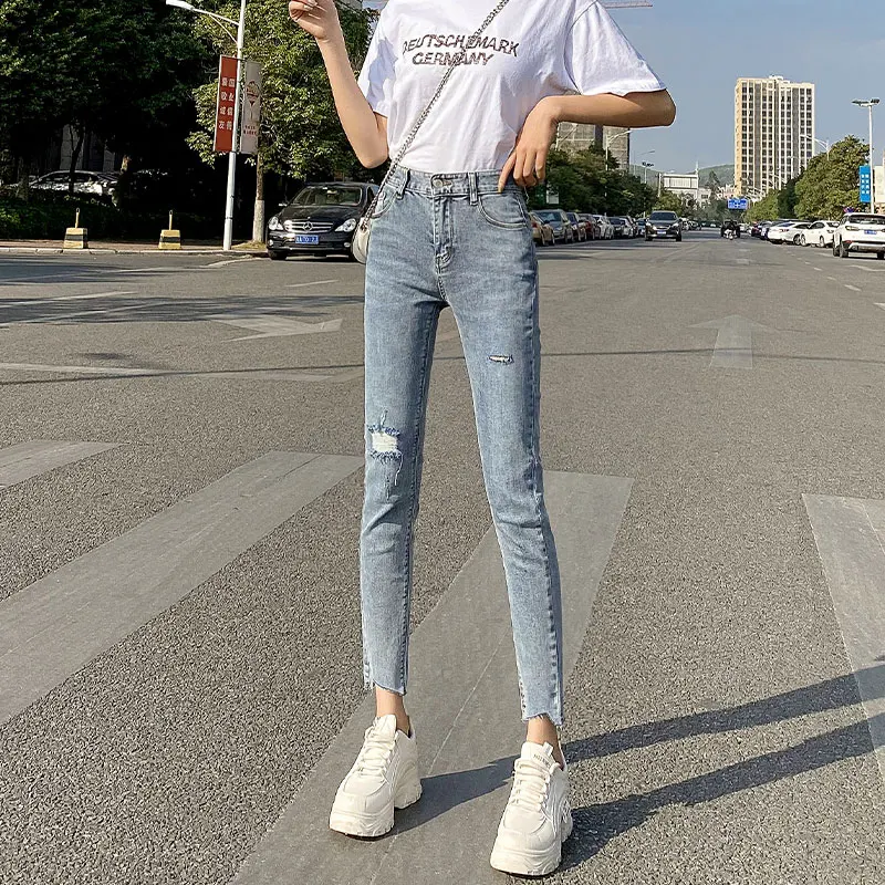 

CMAZ Jeans For Women Korean Style