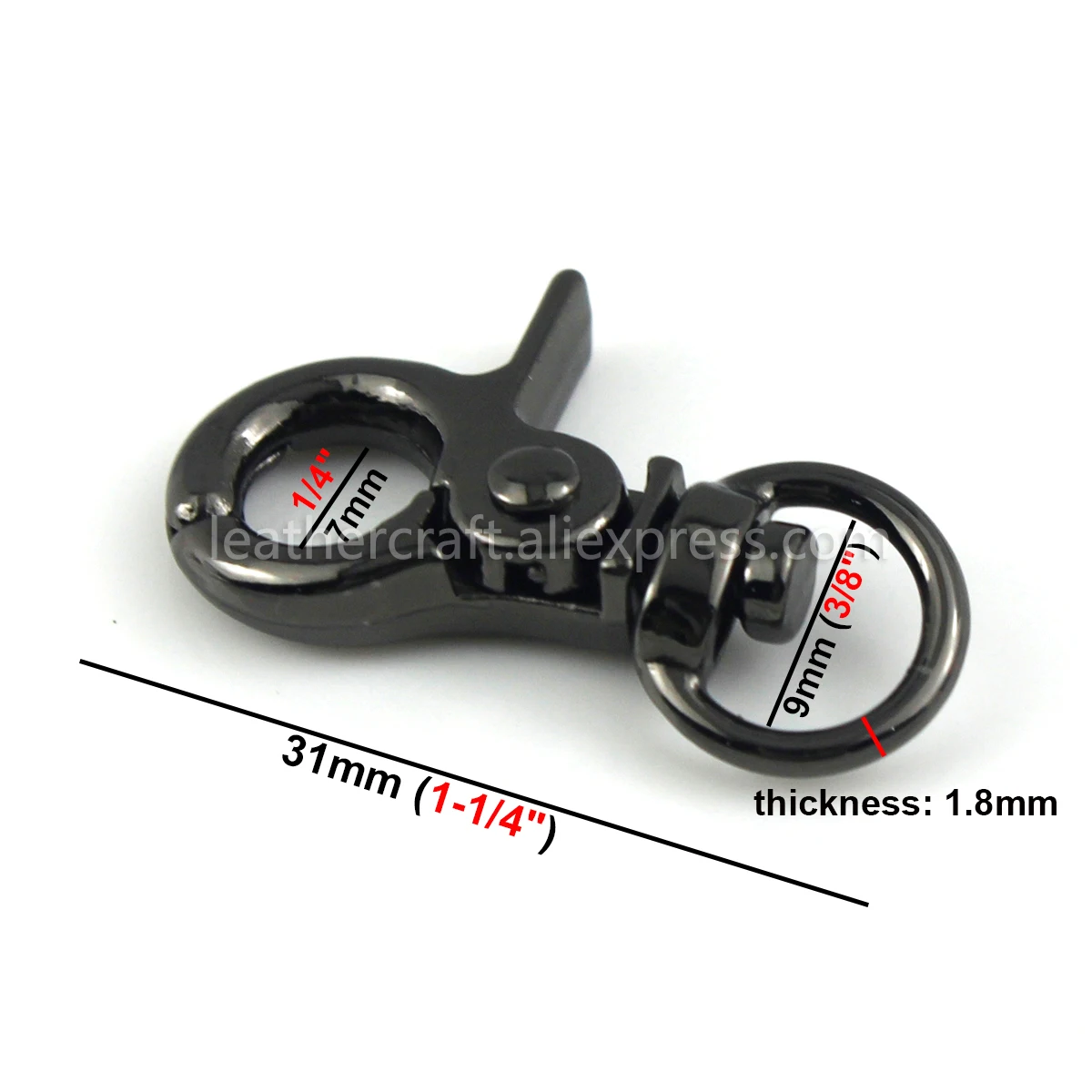 1 шт. металлические маленькие зажимные крючки пружинные зажимы для омаров