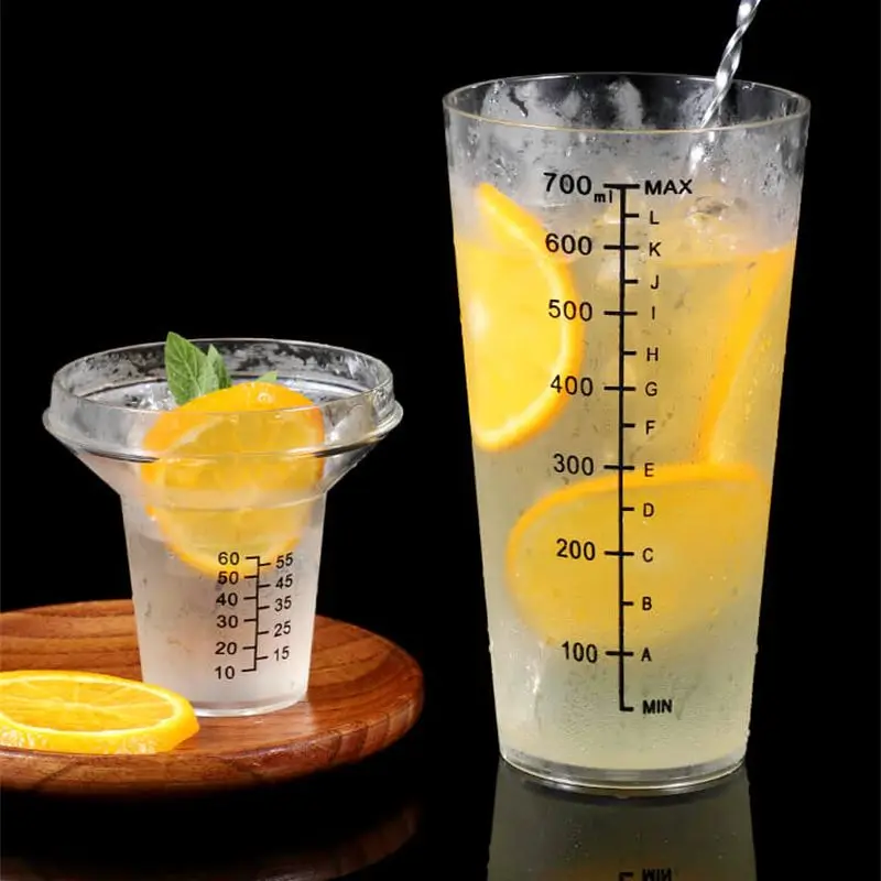 

Aixiangru Two-Step Graduated Shaker Hand-Shaking Flask Resin Bar Mixing Kit 550ML 700ml 750ML