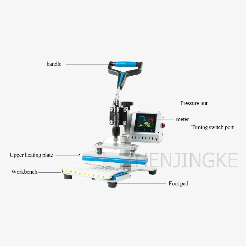 

Brand New Ten Stations Various Materials Ballpoint Pen Hot Pattern Logo Printing Machine Hot Stamping Tool Heat Transfer Machine