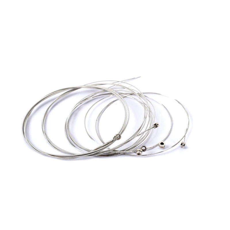 

Orphee Electric Bass Strings Hexagonal Steel Nickel Alloy Wire Medium Light Strong Strings Accessories