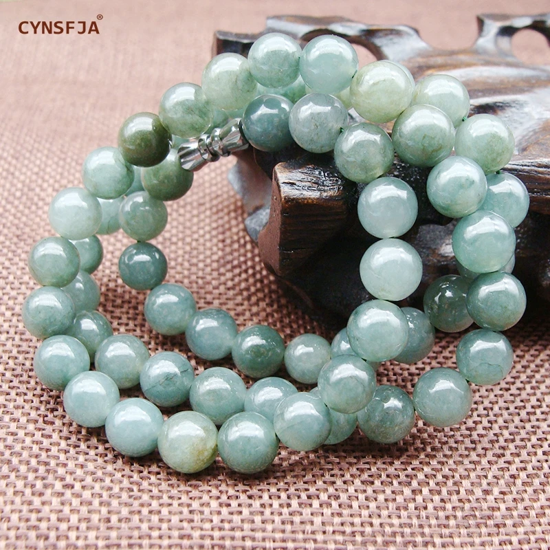 ????? Cynsfja-女性のためのエメラルド,高品質のラッキーネックレス,エレガントなギフト,緑,銀メッキの認定済み