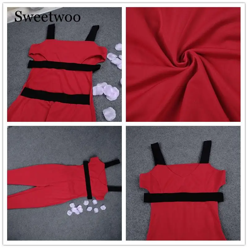 Активных женщин красный цвет Сезон лето Верх: Йога Спортивная одежда Глубокий V