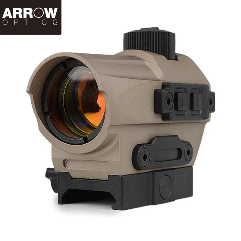 

Red Dot Sight Desert Color 7.3*6.1cm Contemporary Design Scope Sight Hunting Accessories Optical Equipment