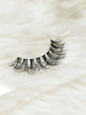 3D стерео пачкающие шелковые белковые накладные ресницы естественная точность