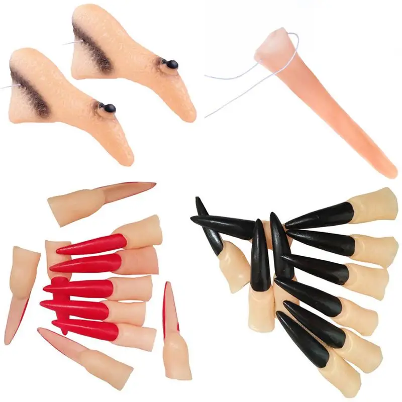 1 комплект креативные портативные прочные интересные Ложные носы ведьмы для