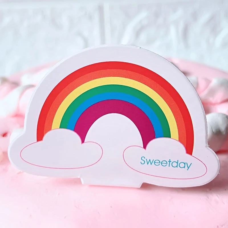 5 шт./Симпатичные животные/воздушные шары топпер для торта Радужные облака дня