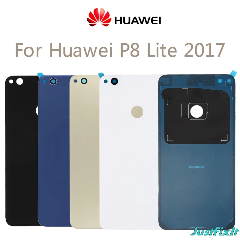 Оригинальный корпус крышка для Huawei P8 Lite 2017 Анти Царапины акриловая гладкая