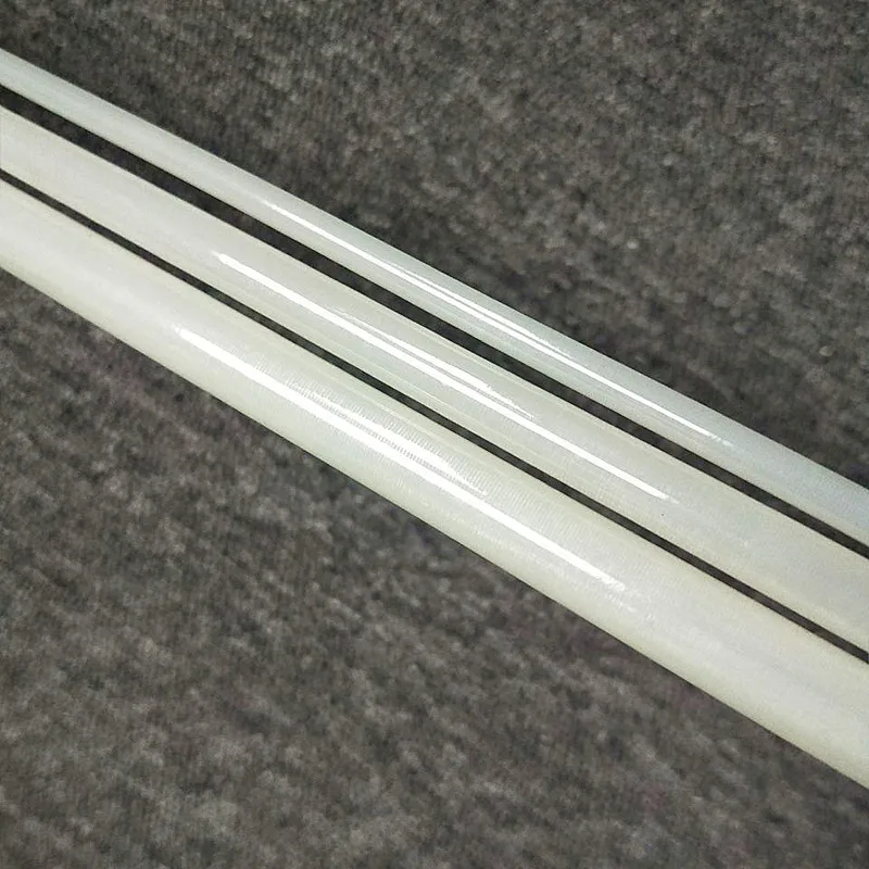 Fiberglass  Fishing Rod Blanks Transparent  White  And Not Transparent Blue Color 3 Section Repairrod Blank Rod  Building