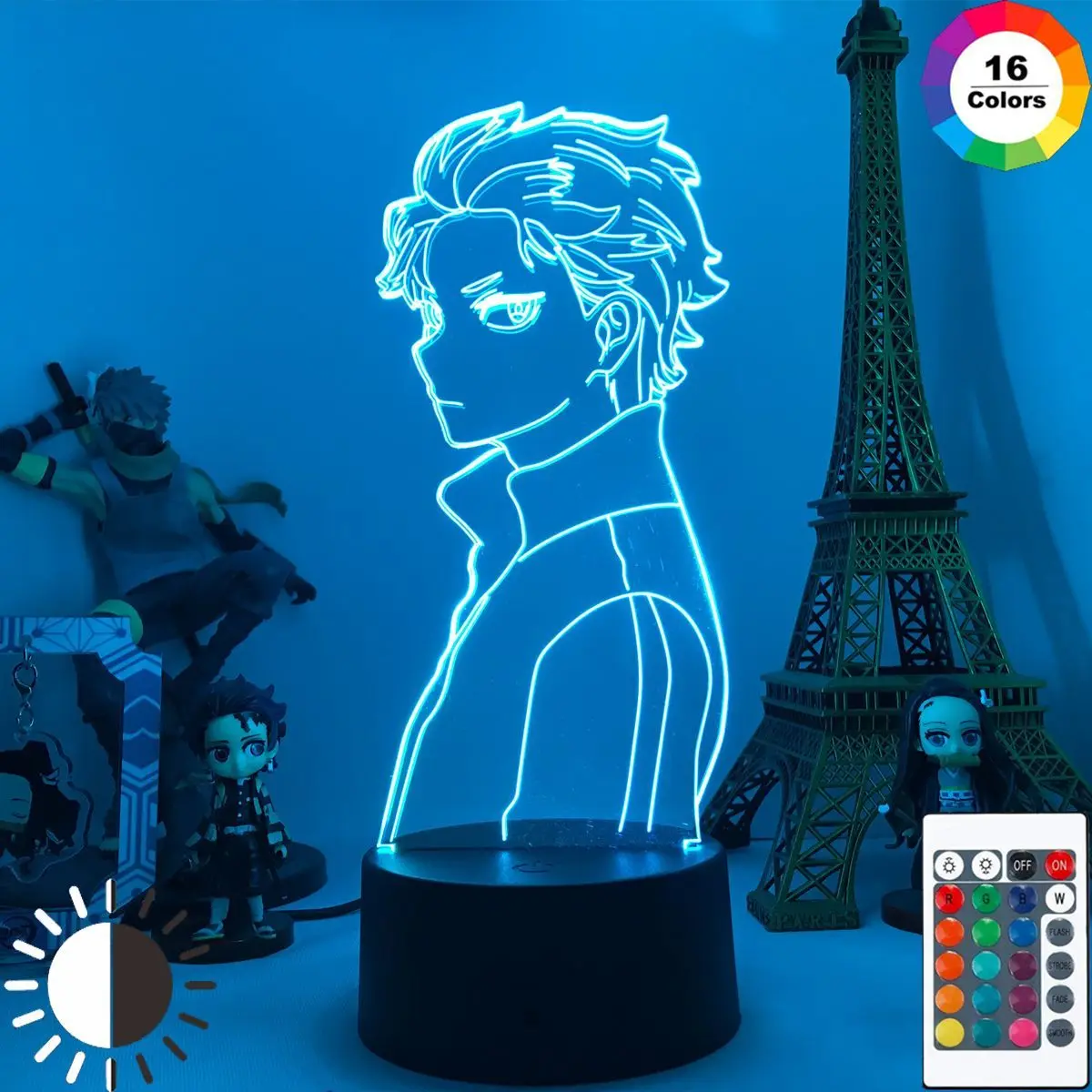 

Anime 3d Night Light Re Zero Starting Life In Another World Night Light for Room Decor Nightlight Gift Subaru Natsuki Neon Light