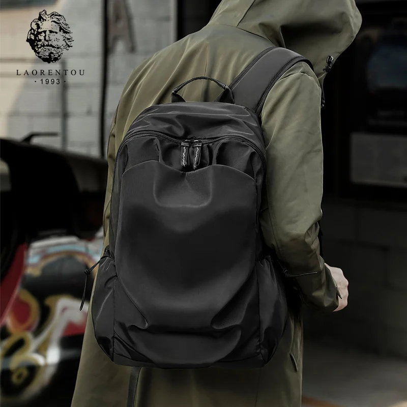 Мужской многофункциональный рюкзак LAORENTOU водонепроницаемый дорожный из ткани