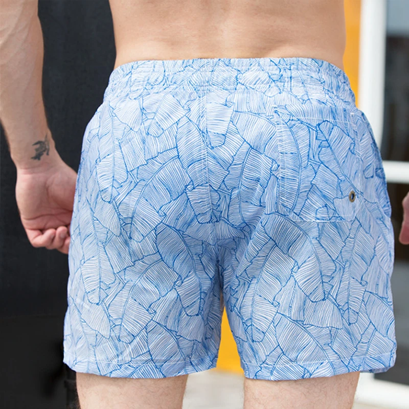 

Y48 print men beach board shorts swim trunks quick dry swimsuit sexy swimwear gym sports run swimming shorts surf bikini shorts
