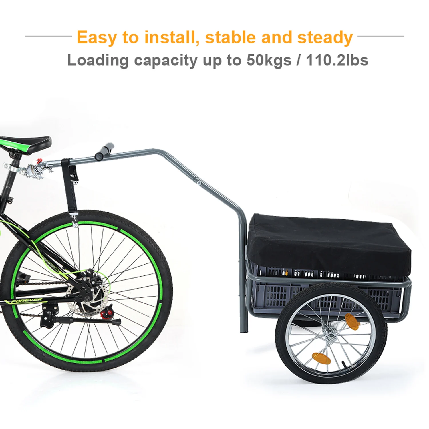 Велосипедный трейлер складная прогулочная коляска для собак и кошек | Дом сад