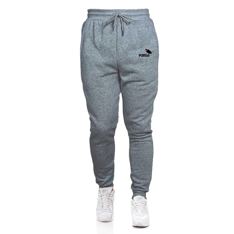 

Men Cotton Jogger Gyms Pants Spring Autumn Male Casual Elastic Fitness Baggy Trousers Mens Fleece Warm Winter Sweatpants