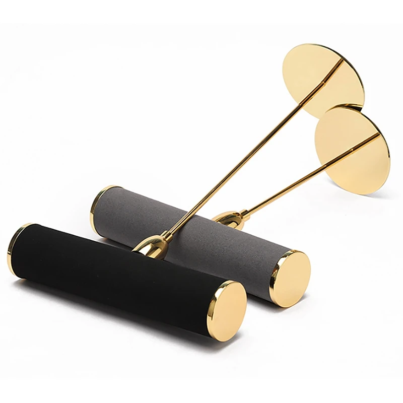 

Microfiber Bracelet Chain Watch T-Bar Rack Jewelry Hard Display Stand Holder Jewelry Organizer Display Stand