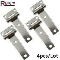 4pcs marine grade stainless steel t type container hinge forged truck vehicle hinge for boat accessories marine for wooden cases