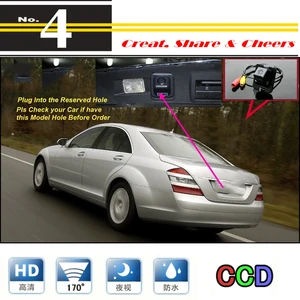 Оригинальная камера с отверстием для Mercedes Benz S Class MB W221 S300 S320 S350 S400 S420 S450 S500 S600 S63 S65 2006  2012