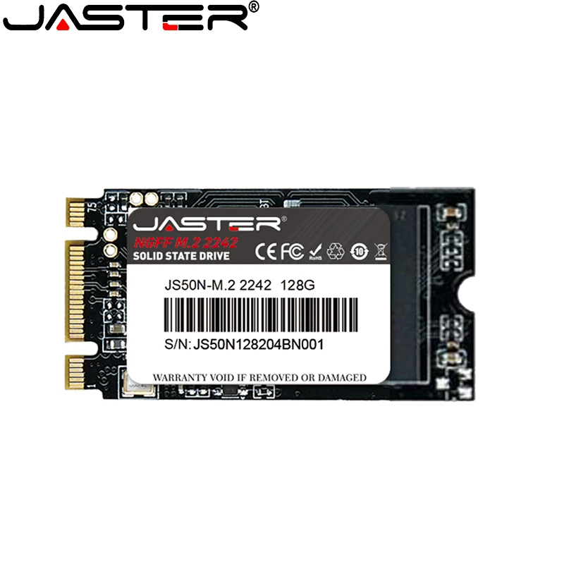 JASTER SSD M.2 2242 NGFF 128 ГБ 256 512 Внутренний твердотельный накопитель для ноутбука Deskop