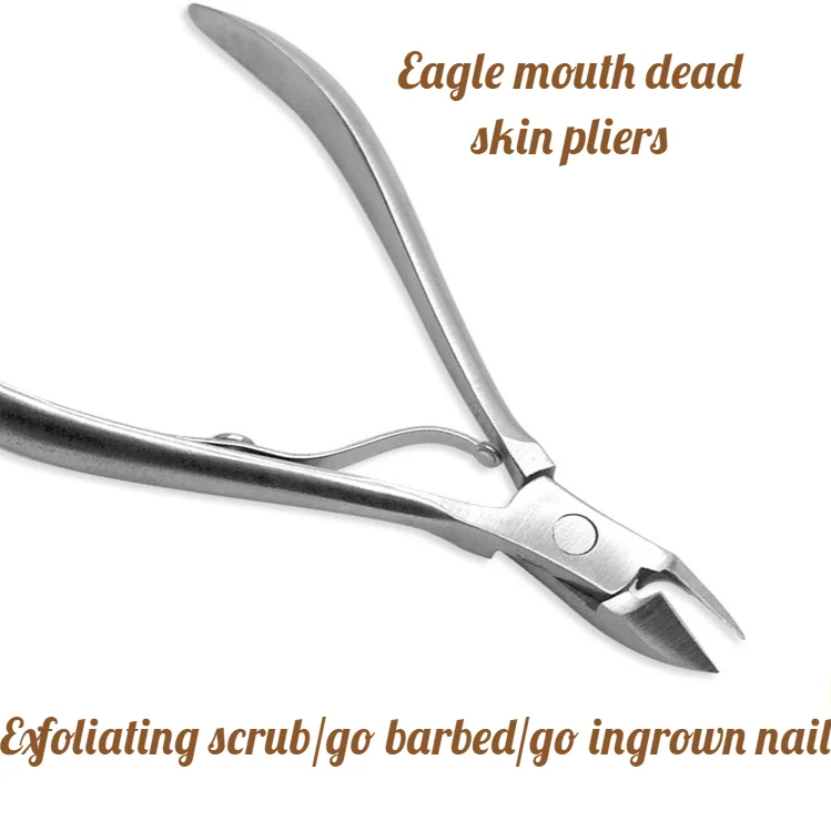 

1-2pc Dead Skin Forceps Ingrown Toenails Exfoliating Forceps Scissors Nail Clippers Cuticle Cutter Paronychia Tools Nails Tools