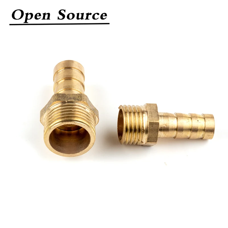 Фото Hose Barb Tail 4~25MM Brass Pipe Fitting 1/8" 1/4" 3/8" 1/2" 1" Pagoda connector BSP Male Connector Joint Copper Coupler Adapter Hose Barb Tail 4~25MM Brass Pipe Fitting 1/8" 1/4" 3/8" 1/2" 1" Pagoda connector BSP Male Connector Joint Copper Coupler Adapter