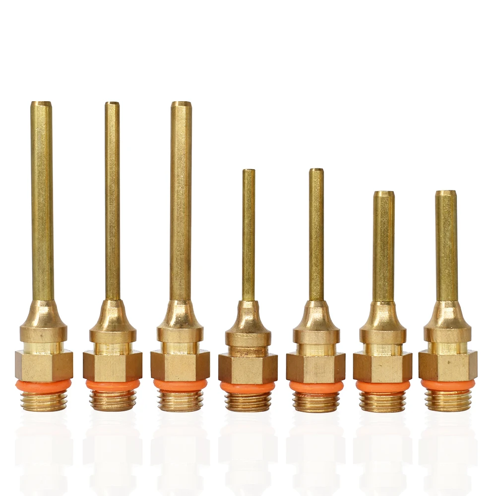 Высокое качество медные наконечники горячего расплава клеевой пистолет