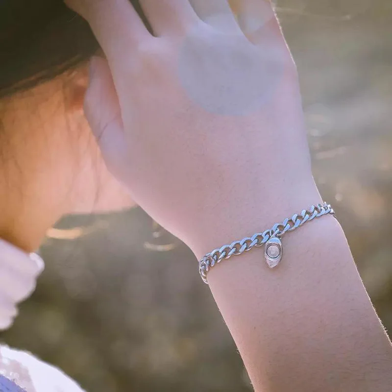 Kpop Ins трендовый Романтический магнитный браслет с надписью Love простой и холодный