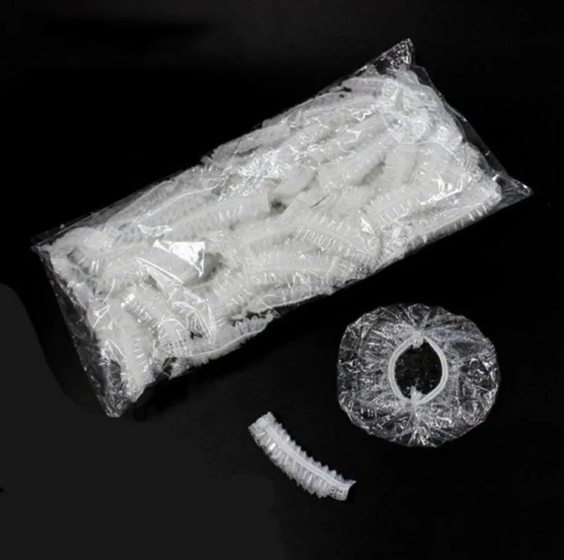 100 шт Одноразовые парикмахерские наушники для салона прозрачный чехол ушей