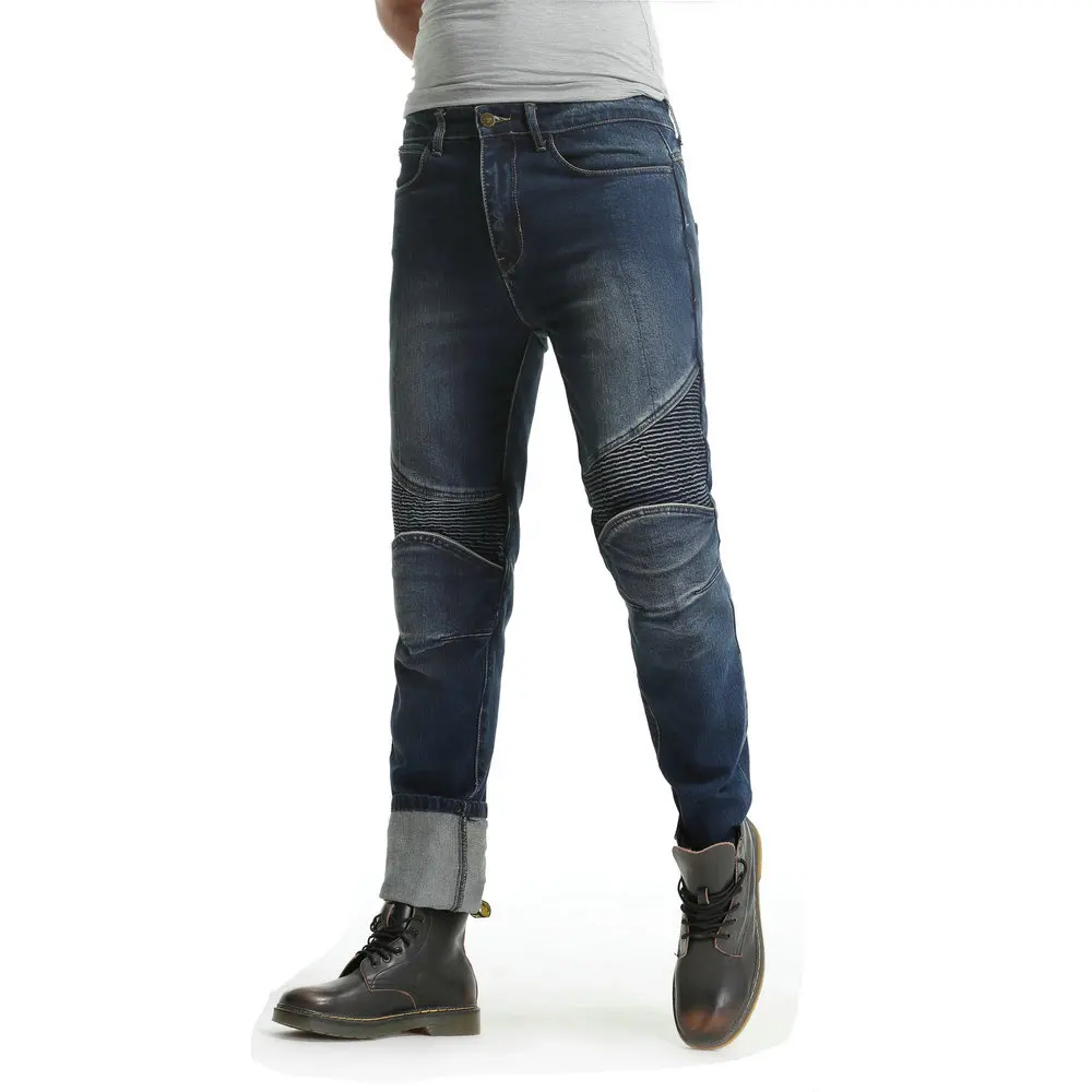 Высококачественные износостойкие падение брюки байкерские джинсы для езды на