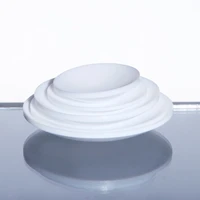 lab ptfe watch glass f4 round dish polytef beaker covers cap acid and alkali resistance and high temperature resistance
