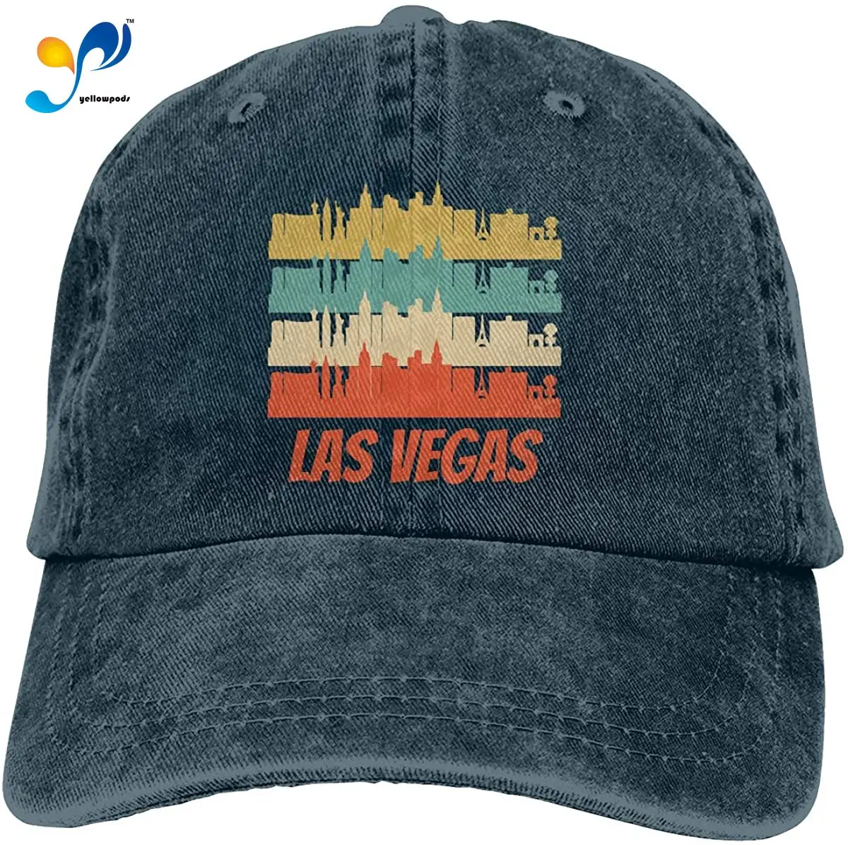 

Denim Cap Las Vegas Baseball Dad Cap Adjustable Classic Sports For Men Women Hat