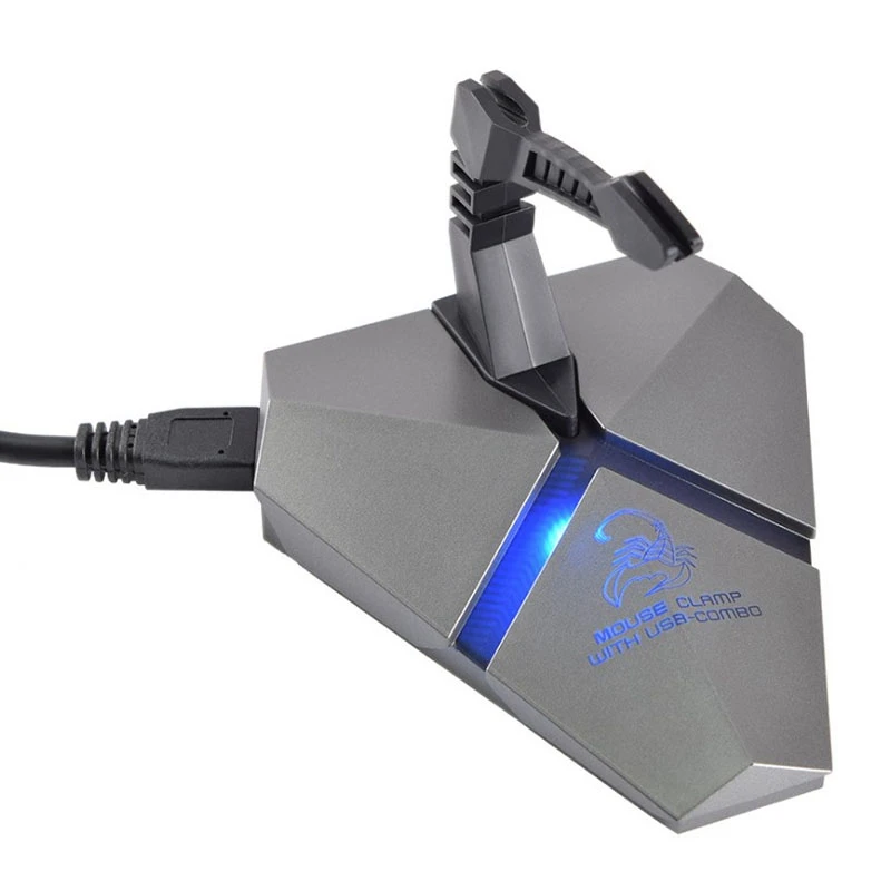 3 портовый Usb 2 0 Шнур для мыши зажим провода мини держатель детской устройство