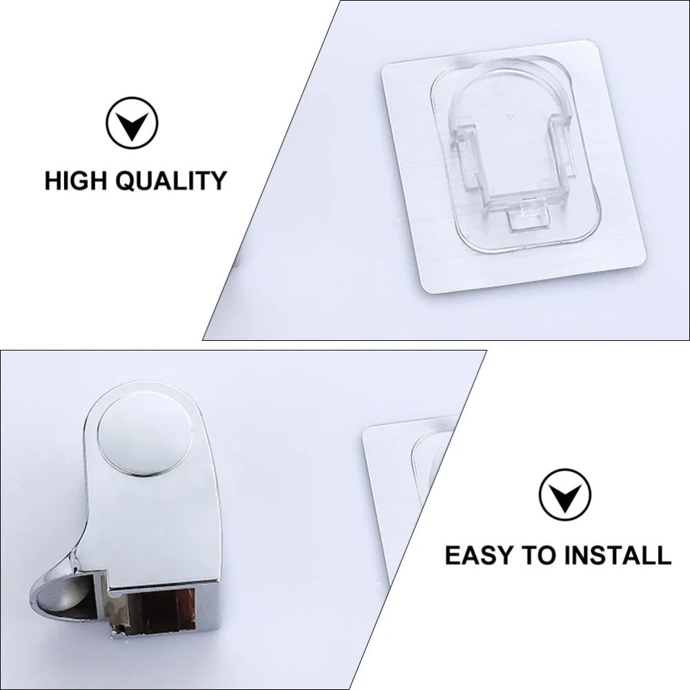 

1pc Holder Zinc Alloy Punch-free Universal Shower Nozzle Holder