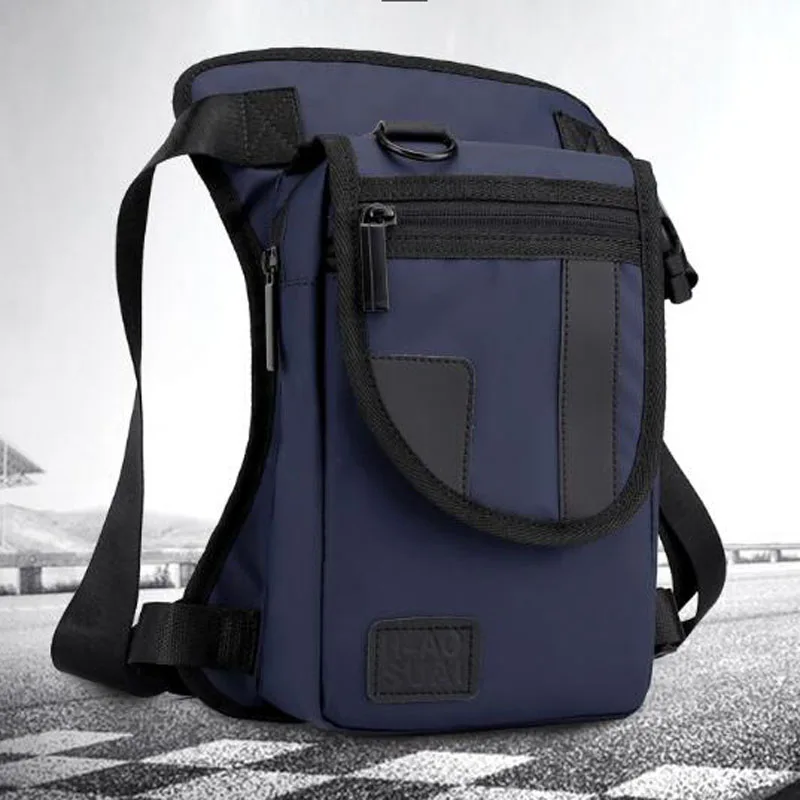 

Водонепроницаемая поясная сумка для мужчин, забавная бананка из ткани «Оксфорд», военный мотоциклетный саквояж на бедра, кросс-боди