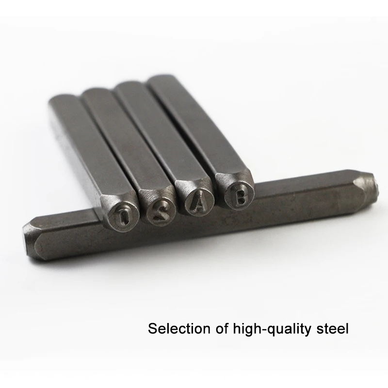 

Economical 36 Pcs Stainless Steel Letter Number Stamps Punch Set Hardened Metal Leather Craft Stamp Tools Kit ds99