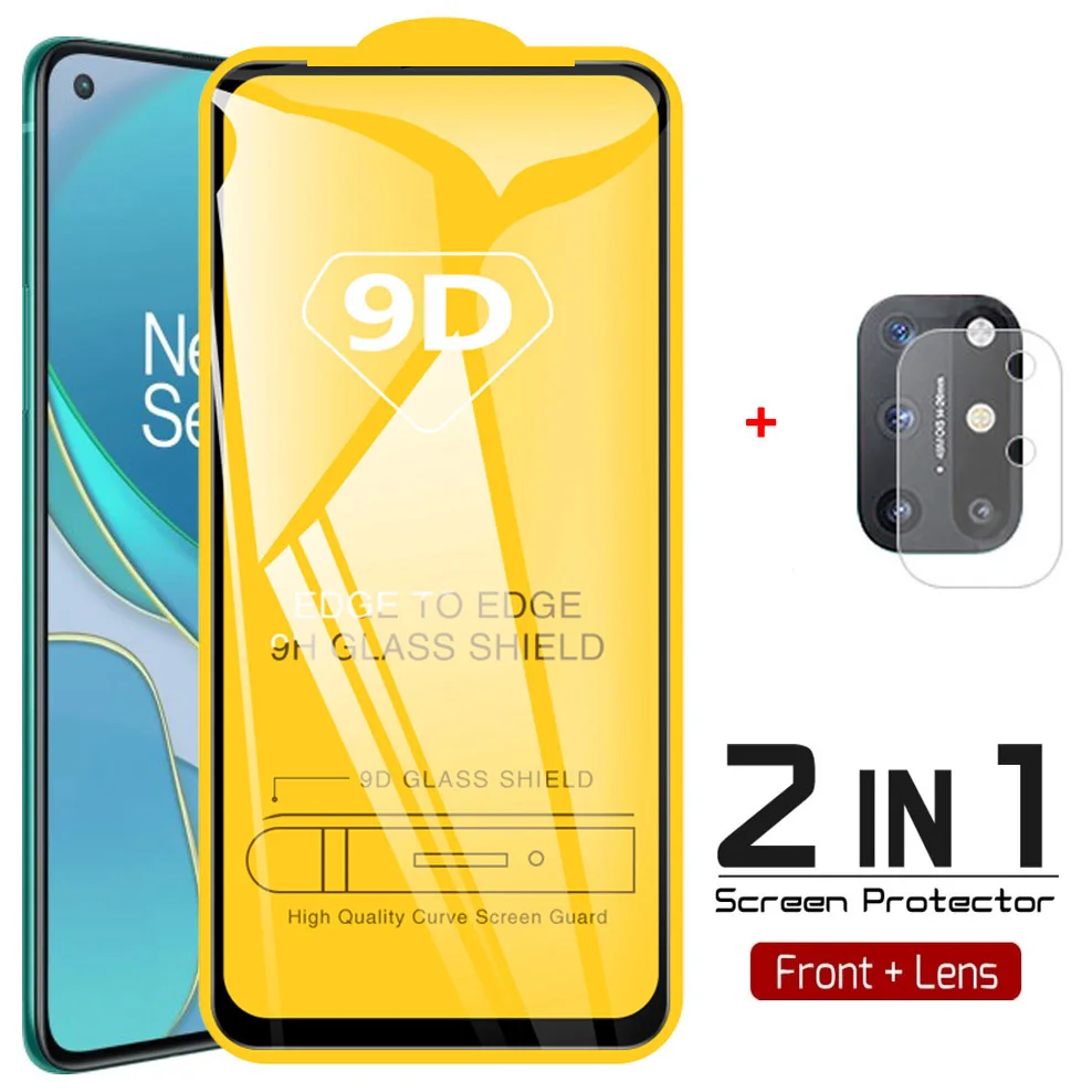 

2-in-1, tempered glass for oneplus-8t glass oneplus 8 t one plus 8t camera protection one plus 8 t oneplus8t screen protector