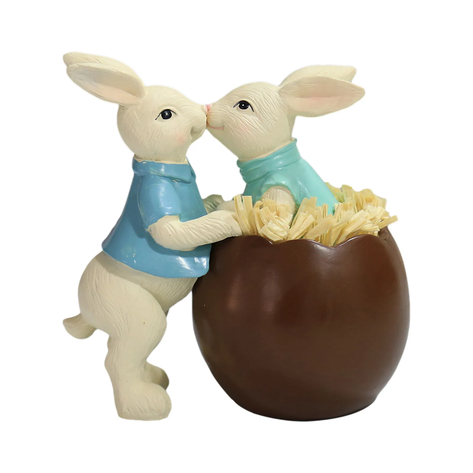 Пасхальные шоколадные яичной скорлупы декоративное украшение &quotКролик&quot