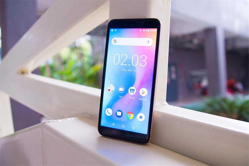 HOMTOM C1 1 ГБ ОЗУ 16 Гб ПЗУ четырехъядерный мобильный телефон 5,5 дюйма 18:9 полный дисплей 13MP задняя камера смартфон отпечаток пальца сотовый телефон