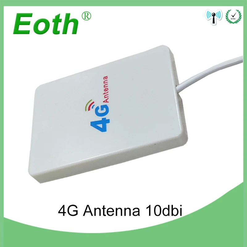 4g LTE панель с антенной TS9 Разъем 3g 4G маршрутизатор Anetnna с 2 м кабелем для huawei 3g 4G LTE маршрутизатор модем антенна