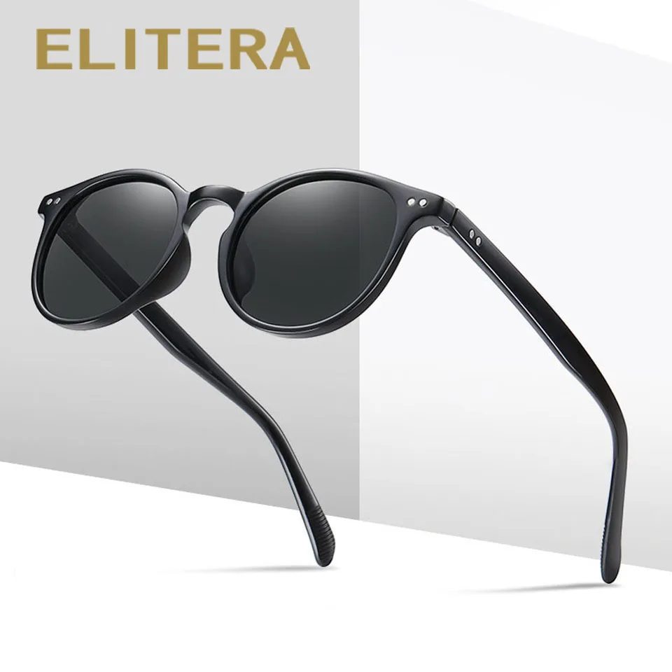 

Классические поляризационные солнцезащитные очки ELITERA для мужчин и женщин, для вождения, черные солнцезащитные очки, брендовые Дизайнерски...