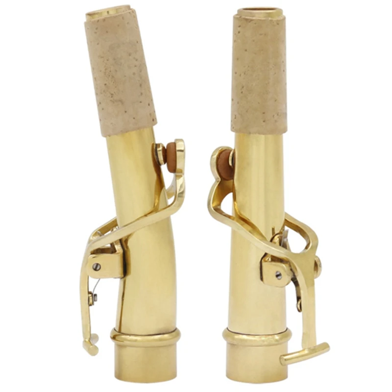 

НОВЫЙ Саксофон с V-образным вырезом, с изогнутым вырезом, с 2 секциями, аксессуары для саксофона