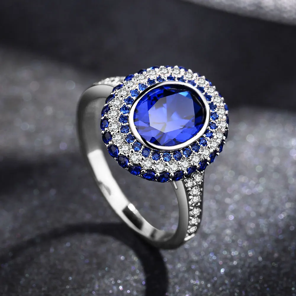 Новинка 2021 роскошное кольцо со стразами от Swarovski для женщин модные ювелирные