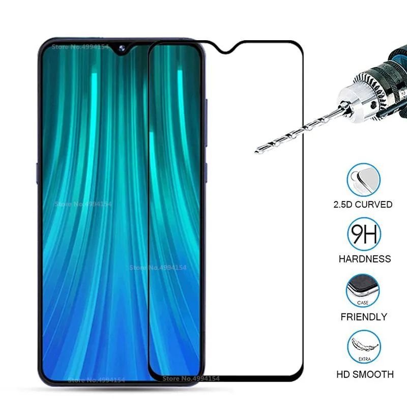 3 in 1 Tempered Glass for Redmi Note 8 8T 7 pro glass Screen Camera Lens Protector Metal Ring Film | Мобильные телефоны и