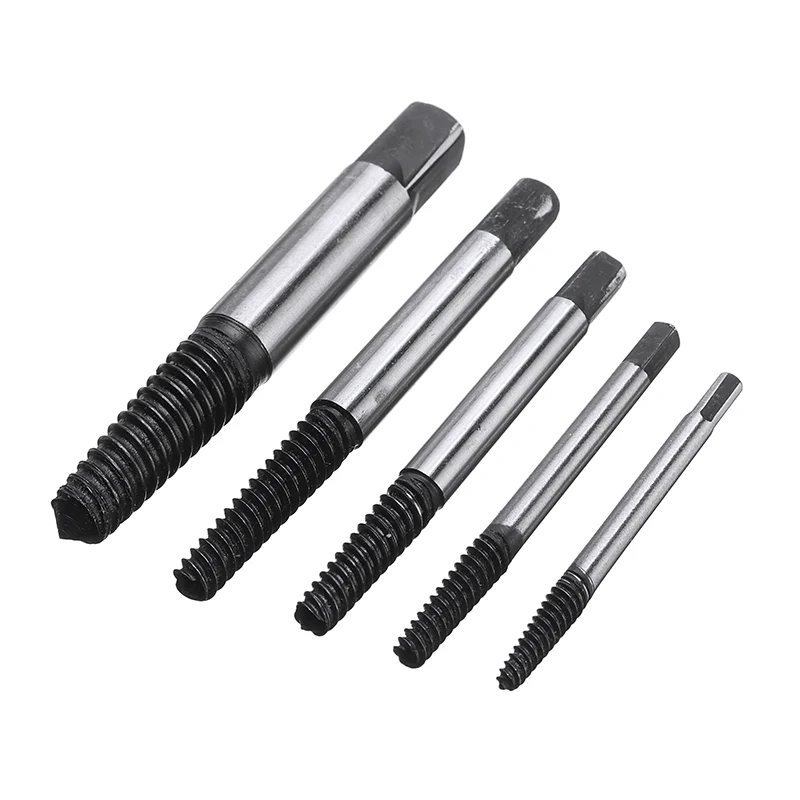 

5pcs Broken Screws Extractor Removal Tool Metric Easy Out Damaged Bolts Drill Bits 3-18mm Myaitr